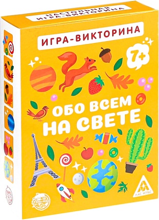 Настольная игра Лас Играс Обо всем на свете 3889072