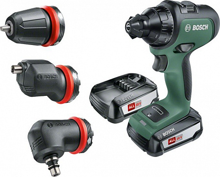 Дрель-шуруповерт Bosch AdvancedDrill 18 06039B5003 (с 2-мя АКБ, кейс, 3 насадки)