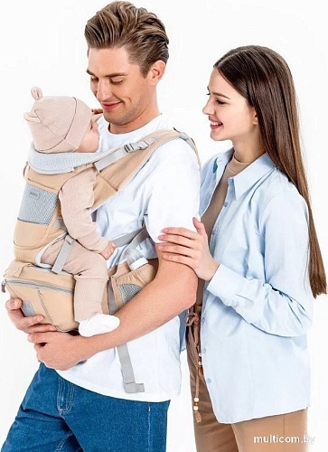 Рюкзак-переноска Amarobaby Carry AB22-30CARRY/03 (бежевый)