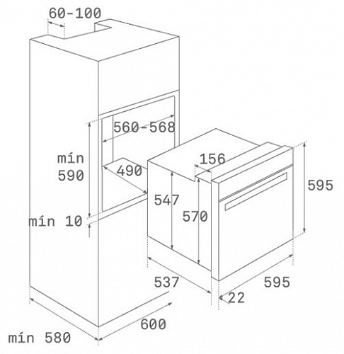 Духовой шкаф TEKA WISH Total HSB 635 (41560143)