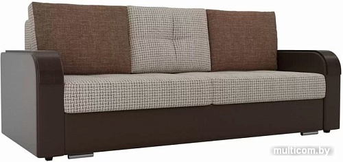 Диван Лига диванов Мейсон 102157 (бежевый/коричневый)
