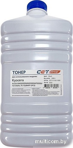 Тонер CET CET-111102-1000
