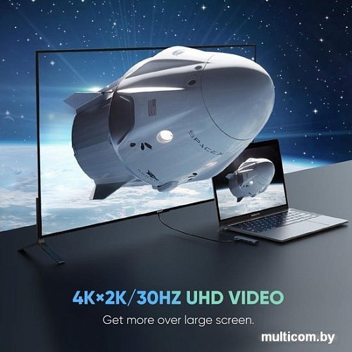 USB-хаб Ugreen CM195 70410