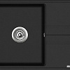 Кухонная мойка Aquasanita Bella SQB101AW (black metallic 601)