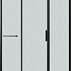 Душевой уголок Grossman Style 130x90x195 120.K33.05.1390.21.02 (черный матовый/стекло шиншилла)