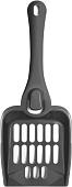 Совок Triol с креплением на бортик 20411005 (серый)