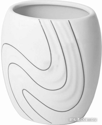 Стакан для зубной щетки и пасты Bisk Wave 05976