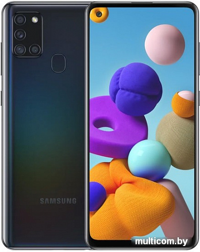 Смартфон Samsung Galaxy A21s SM-A217F/DSN 3GB/32GB (черный)
