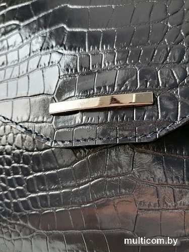 Женская сумка Souffle 313 3133613 (темно-синий кайман шик-с)