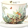 Чашка с блюдцем SIJ Tropics GC2321