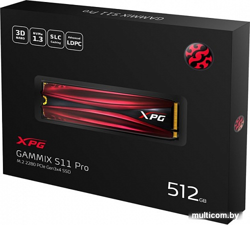 SSD A-Data GAMMIX S11 Pro 512GB AGAMMIXS11P-512GT-C