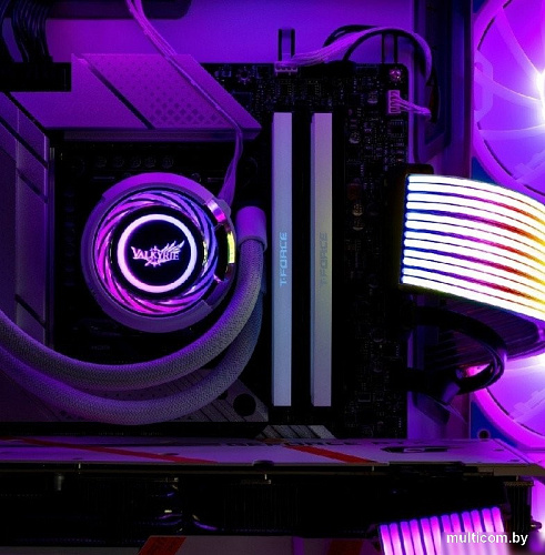 Система жидкостного охлаждения для процессора Valkyrie Jarn 240 ARGB (белый)