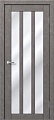 Межкомнатная дверь MDF-Techno Dominika Loft 403 40x200 (бетон серый/лакобель белый)