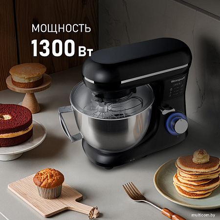 Планетарный миксер Weissgauff WSM 130 PMB Prime Chef