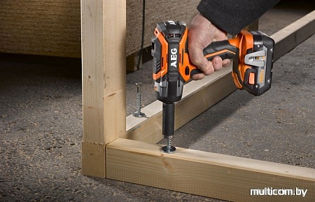 Ударный гайковерт AEG BSS 18C 12ZBL LI-402C 4935459427 (с 2-мя АКБ, 4.0 Ah)