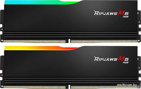 Оперативная память G.Skill Ripjaws M5 RGB 2x32ГБ DDR5 6000 МГц F5-6000J2836G32GX2-RM5RK