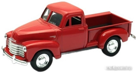 Пикап Welly Chevrolet 3100 Pick Up 43708W (красный)