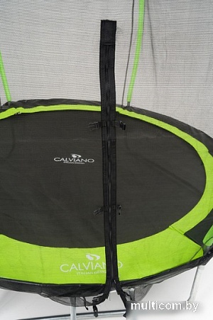 Батут Calviano Outside Master Green 312 см - 10ft (внешняя сетка, с лестницей)