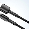 Кабель Vipfan X02 USB Type-A - microUSB (1.8 м, черный)