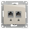 Розетка компьютерная Schneider Electric Glossa GSL000985KK