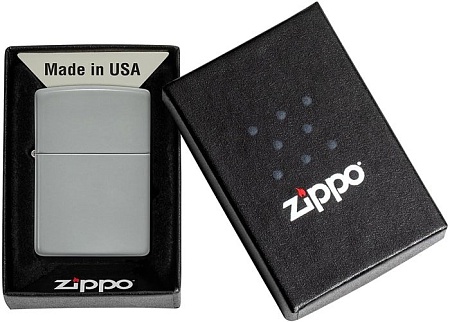 Зажигалка Zippo Classic Flat Grey 49452