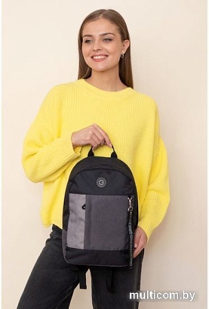 Городской рюкзак Grizzly RXL-327-3 (черный/серый)