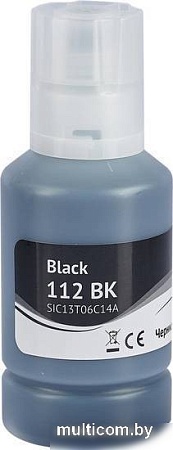 Чернила Sakura Printing SIC13T06C14A (аналог Epson 112 BK)