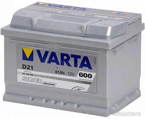 Автомобильный аккумулятор Varta Silver Dynamic D21 561 400 060 (61 А/ч)