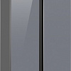 Холодильник side by side Weissgauff WSBS 600 NoFrost Inverter Dark Grey Glass