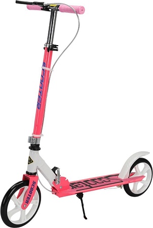 Двухколесный подростковый самокат Ricos Shine JSCM6698 (розовый)