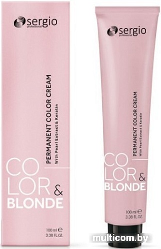 Крем-краска для волос Sergio Professional Color&Blonde 10 очень светлый блондин