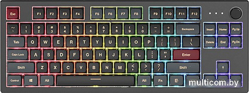 Клавиатура Montech MKey TKL Darkness MK87DR