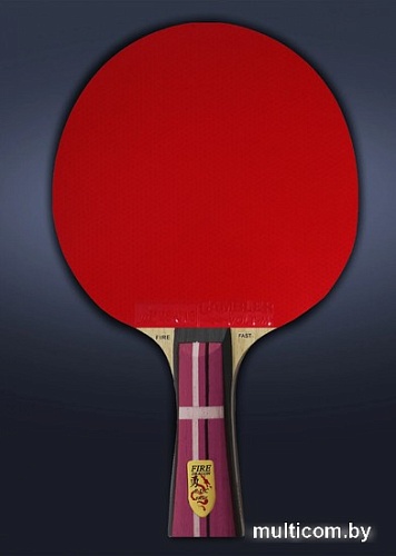 Ракетка для настольного тенниса Gambler Fire Dragon Volt M GRC-3 (коническая)