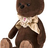 Классическая игрушка Maxitoys Luxury Романтичный Медвежонок с Бежевым Бантиком MT-GU092018-8-20