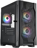 Корпус 1stPlayer D4-M FRGB (черный)