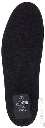 Стельки ортопедические Ortmann Spira (р.45,черный)
