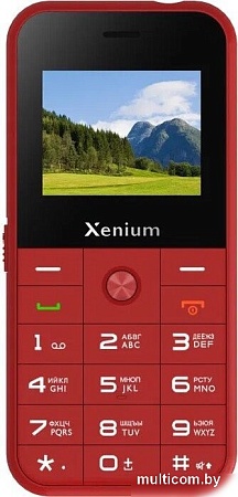 Xenium X718 (красный)