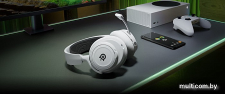 Наушники SteelSeries Arctis Nova 7X Wireless (белый)