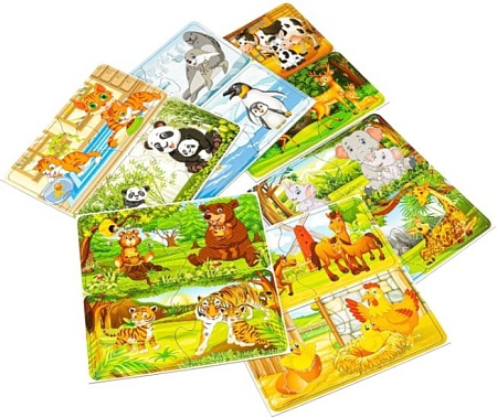 Мозаика/пазл Bondibon Где мой малыш? ВВ3915