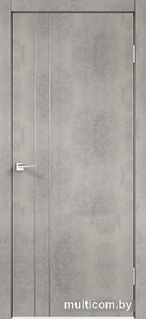 Межкомнатная дверь Velldoris Techno М2 70x200 (муар светло-серый)