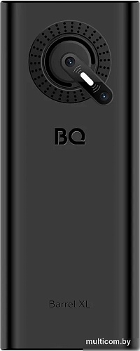 Кнопочный телефон BQ BQ-2832 Barrel XL (черный/серебристый)