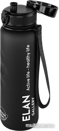 Бутылка для воды Elan Gallery Style Matte 1л 280148 (черный)
