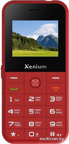 Xenium X718 (красный)