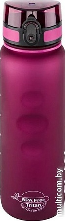 Бутылка для воды Elan Gallery Style Matte 1л 280144 (бургундия)