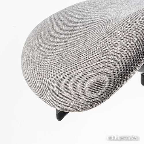 Офисный стул Chair Meister Saddle (пластик белый/ткань серая)