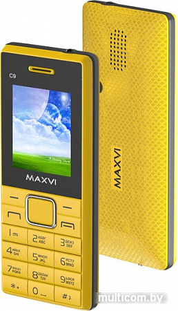 Мобильный телефон Maxvi C9 Yellow