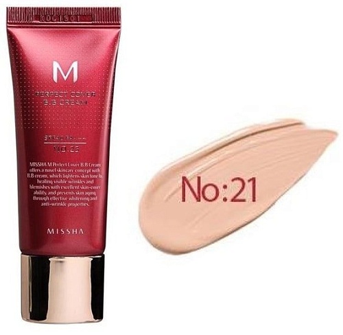 BB-крем Missha M Perfect Cover SPF42/PA+++ 20 мл (тон 21)