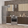 Готовая кухня Мебель-АРС Милана 1.9 м (венге цаво/дуб сонома)