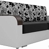 Диван Лига диванов Мейсон 102148 (черный/белый/серый)