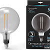 Светодиодная лампочка Gauss Filament G200 6W 330lm 4000К Е27 gray straight LED 1/6 154802205